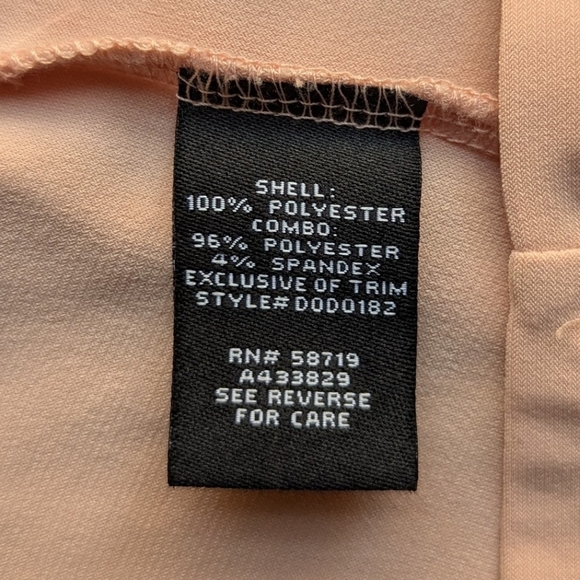 Mod X Dress Women's Size Medium Pink Blush Cruise Party Wedding Panel Sleeveless - Picture 6 of 14